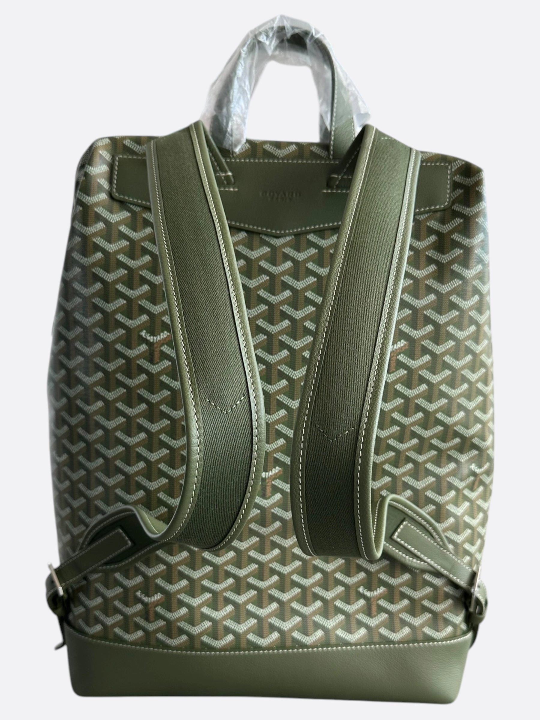 Goyard Khaki Cisalpin Backpack