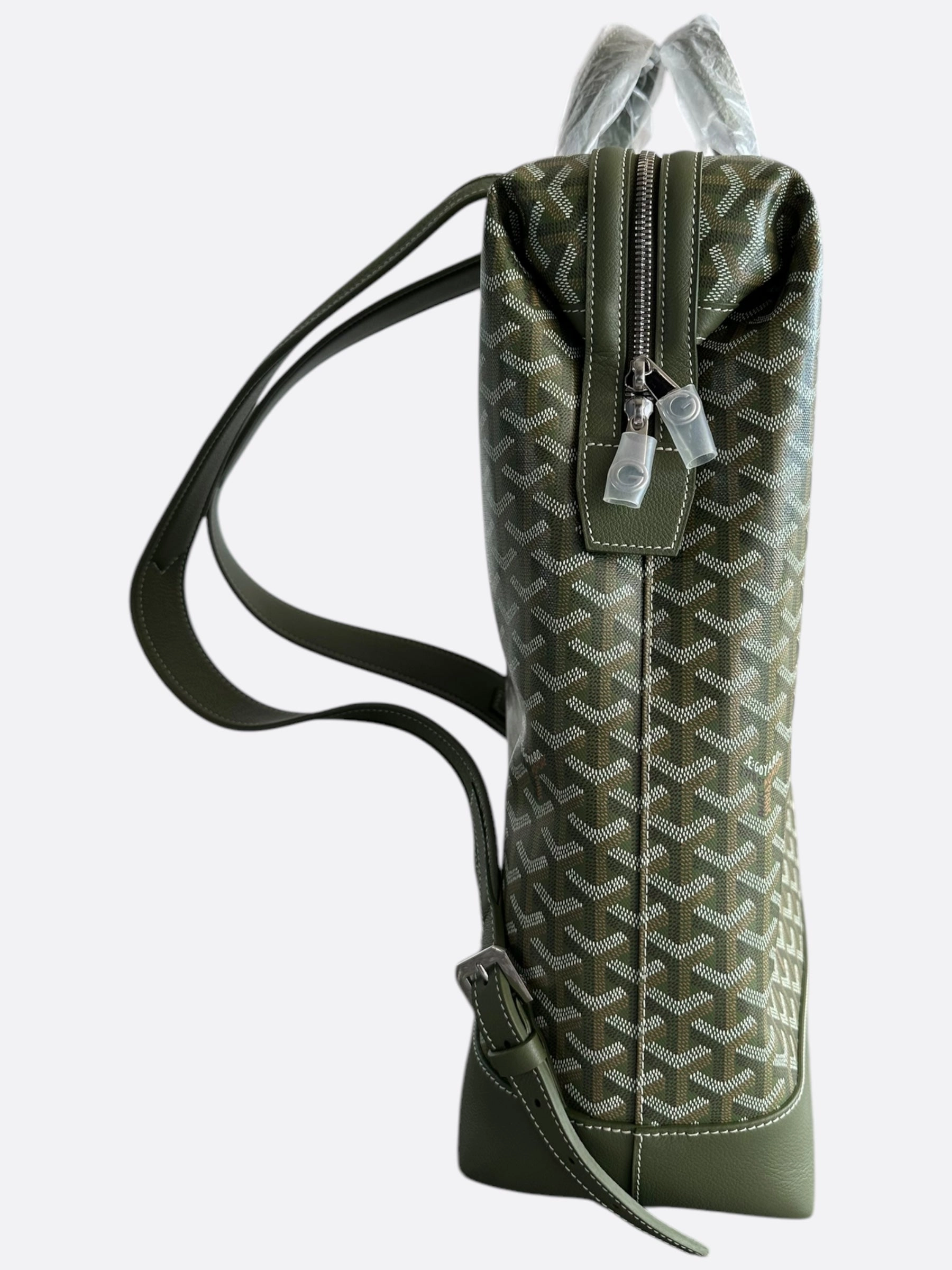 Goyard Khaki Cisalpin Backpack