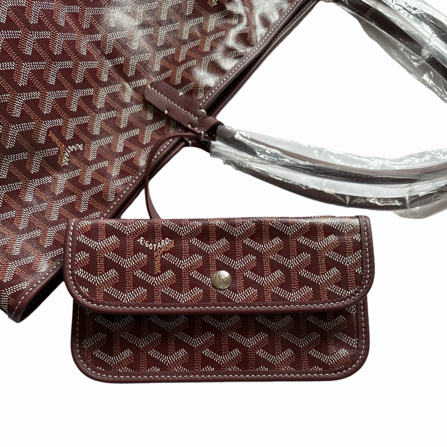 Goyard St. Louis Burgundy GM Tote (NWT)