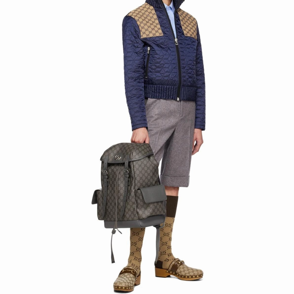 Gray Medium Ophidia Backpack