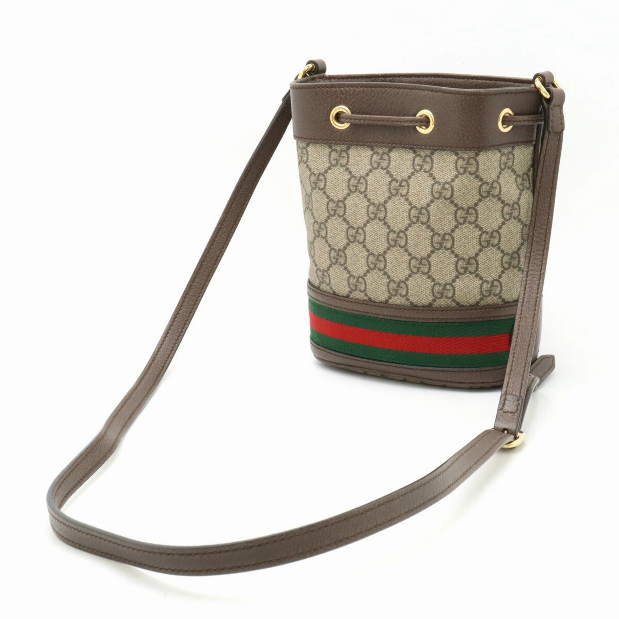 Gucci     Color Pvc Leather Shoulder Bag (Pre-Owned)