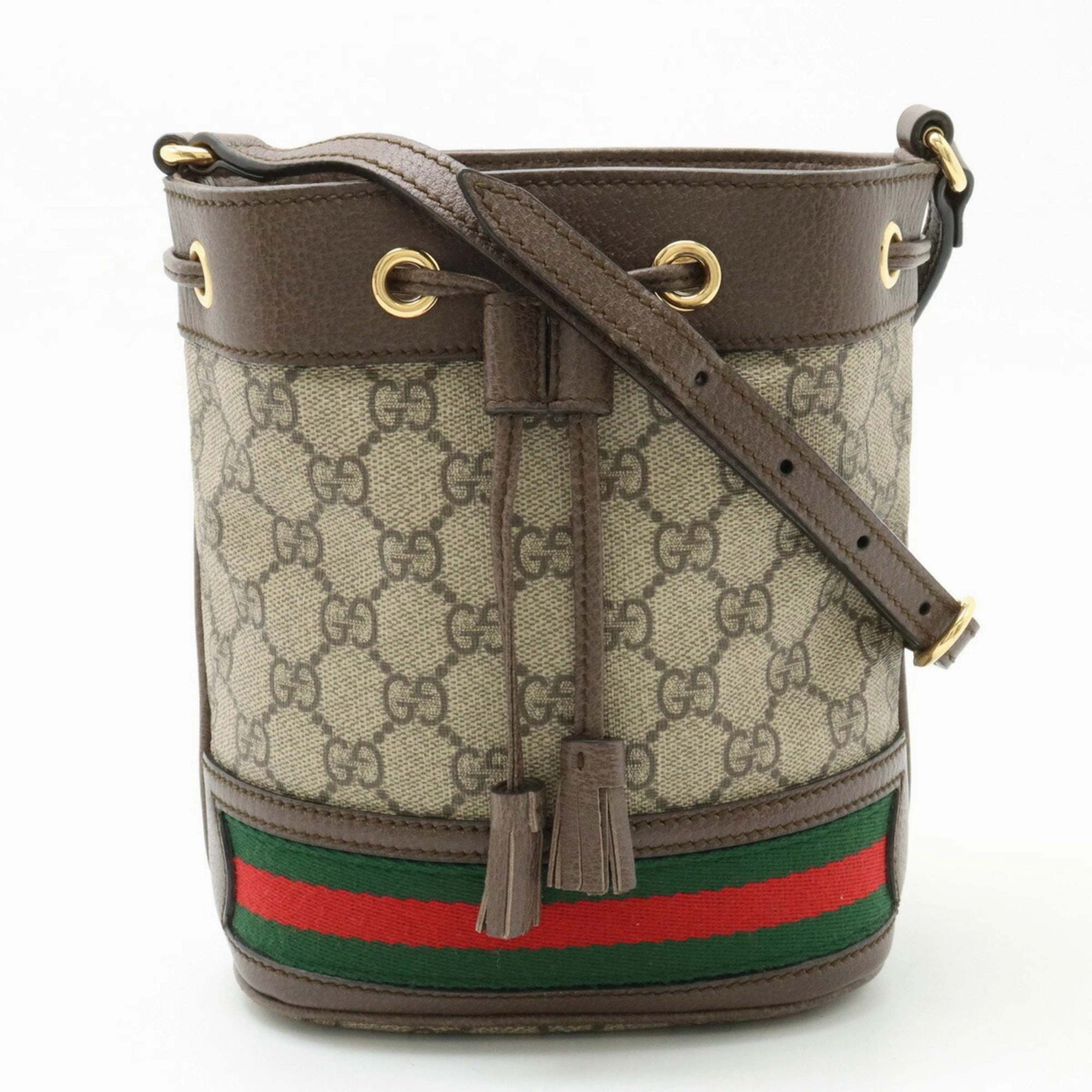 Gucci     Color Pvc Leather Shoulder Bag (Pre-Owned)
