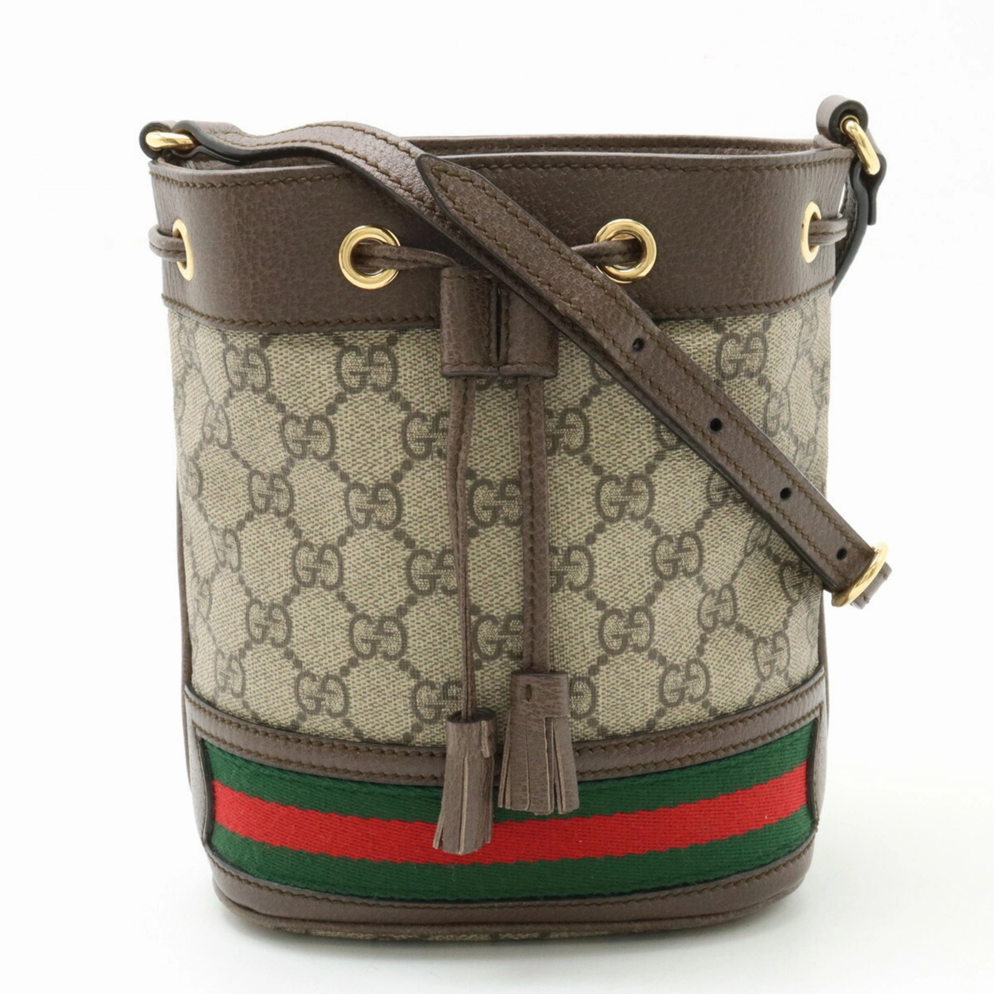 Gucci     Color Pvc Leather Shoulder Bag (Pre-Owned)