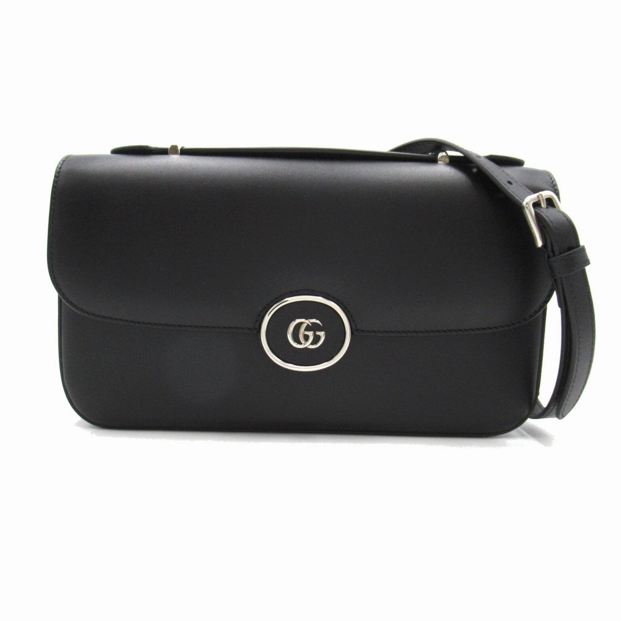 Gucci --  Leather Shoulder Bag ()