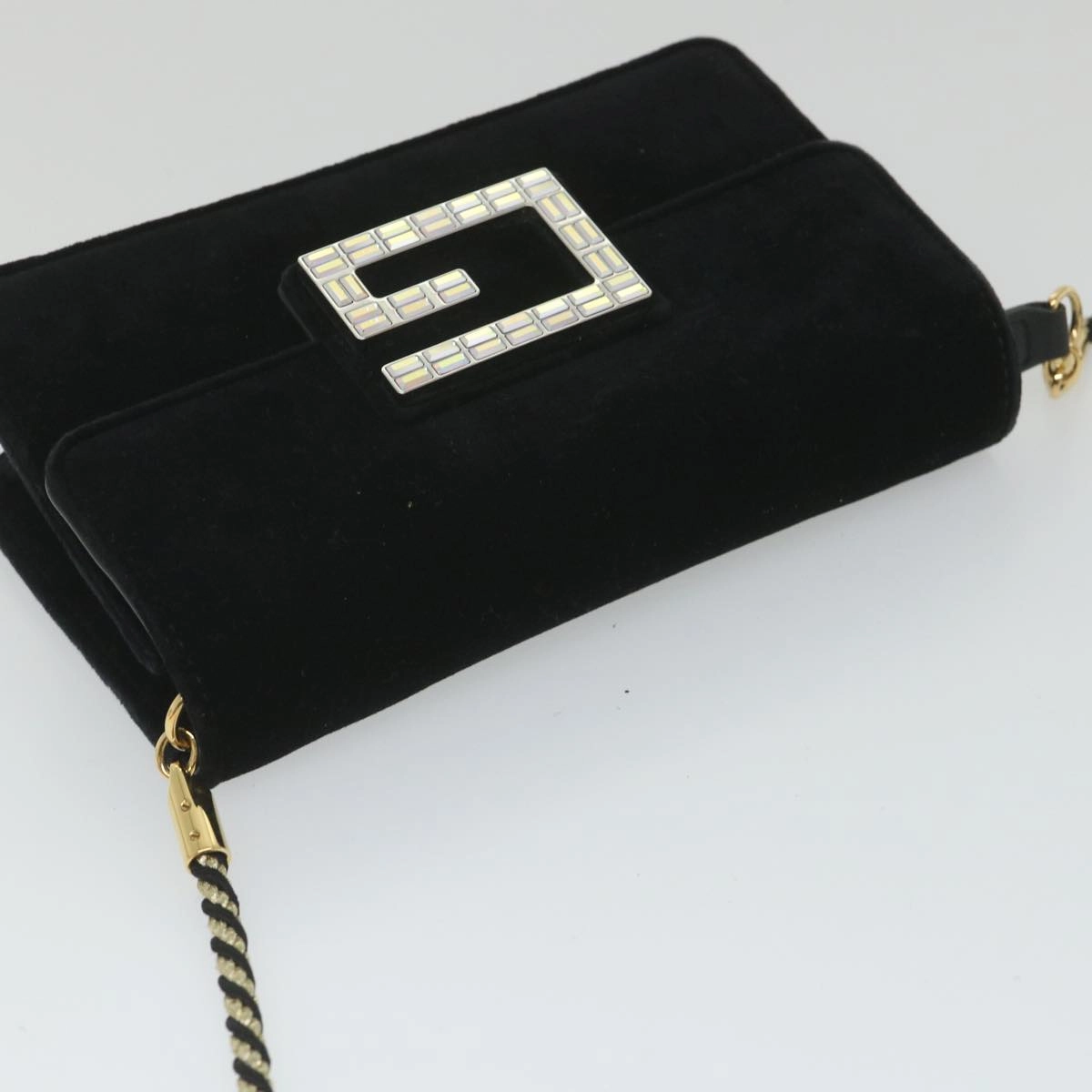 Gucci --  Velvet Shoulder Bag ()