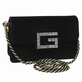 Gucci --  Velvet Shoulder Bag ()