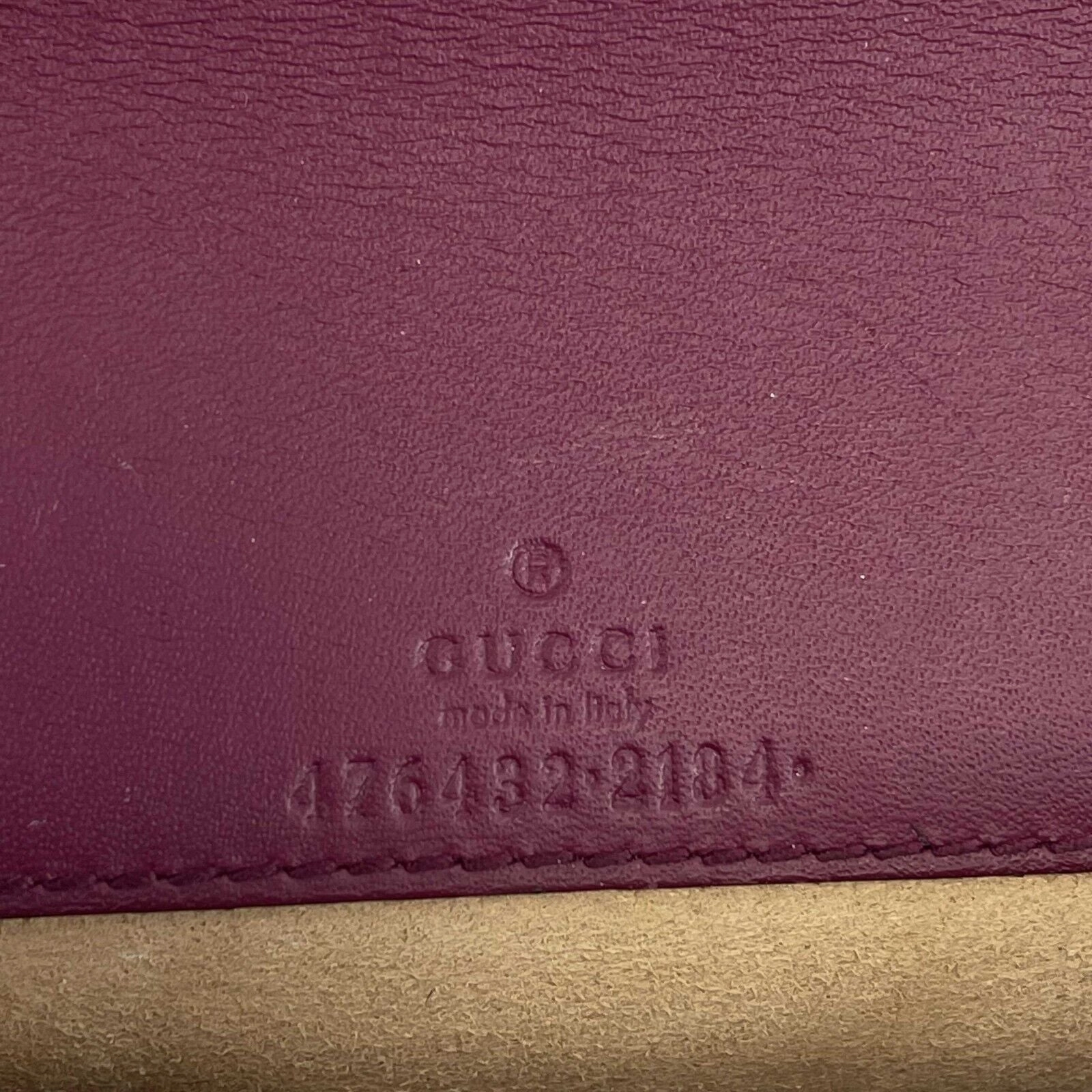 GUCCI - Dionsysus Super Mini - Purple Velvet w/ Removable Chain Crossbody Strap