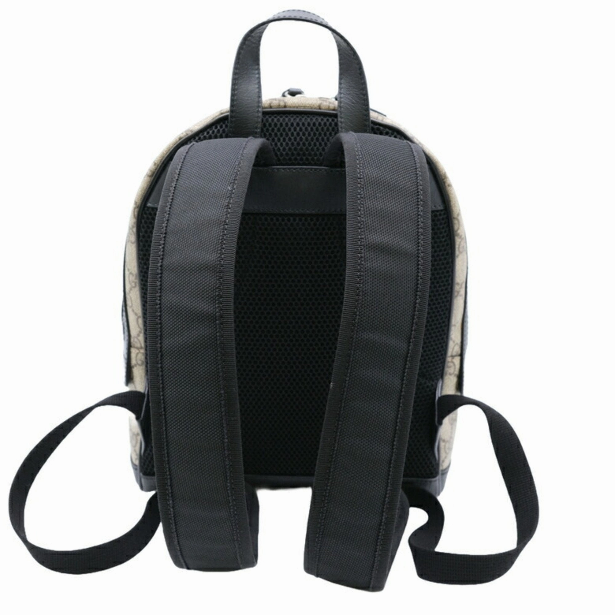 Gucci   Gg Supreme Leather Backpack (Pre-Owned)