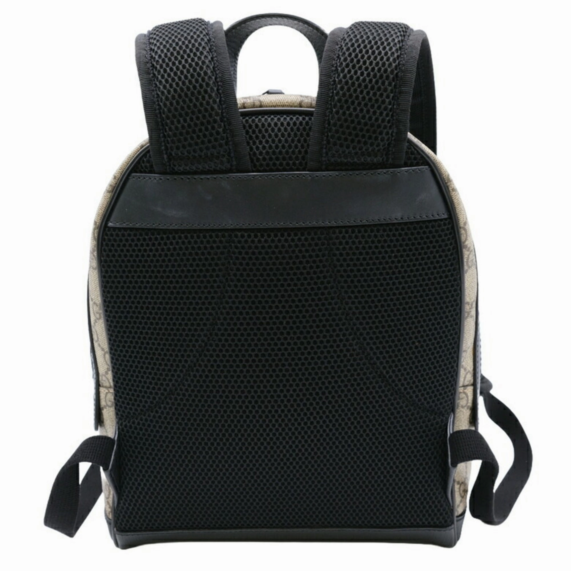 Gucci   Gg Supreme Leather Backpack (Pre-Owned)