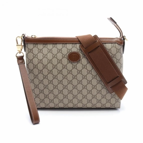 Gucci   Pvc Leather Messenger Bag Shoulder Bag