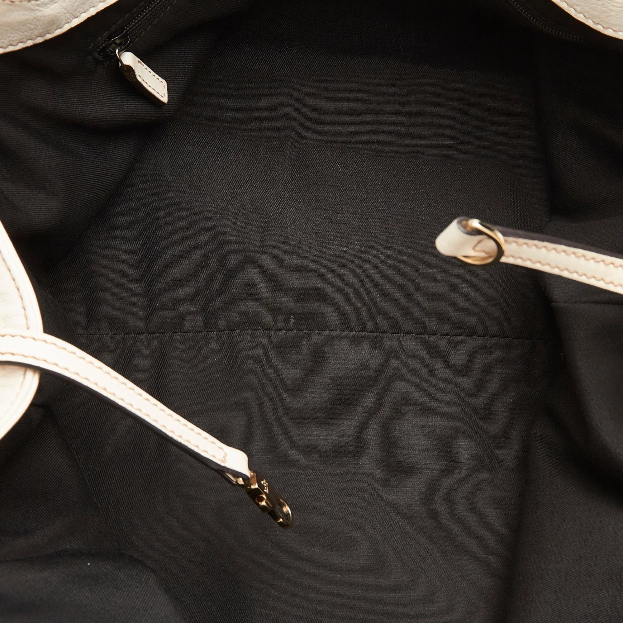 Gucci Abbey D-ring Leather Shoulder Bag (SHG-31847)