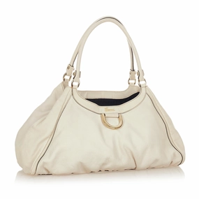 Gucci Abbey D-ring Leather Shoulder Bag (SHG-31847)