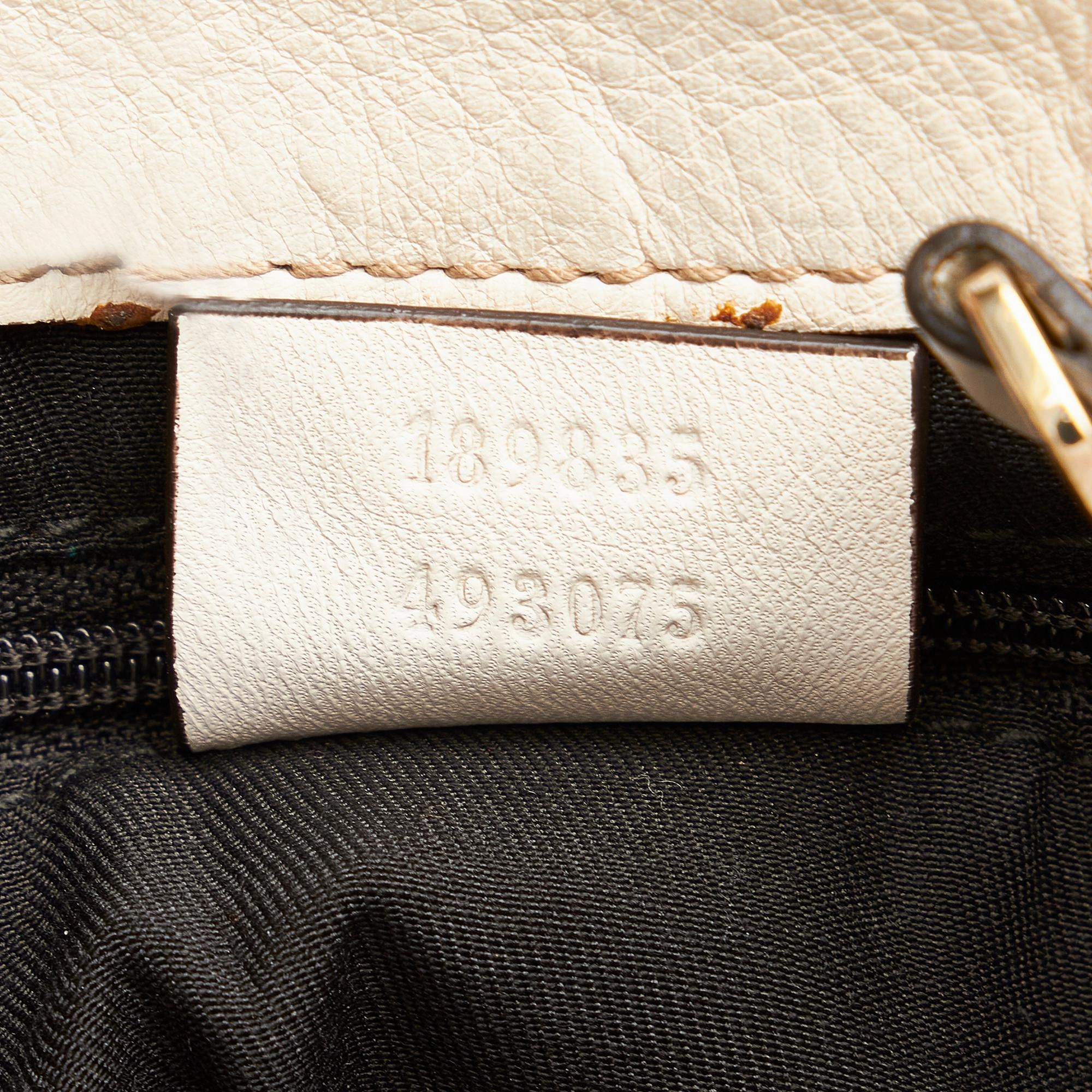 Gucci Abbey D-ring Leather Shoulder Bag (SHG-31847)