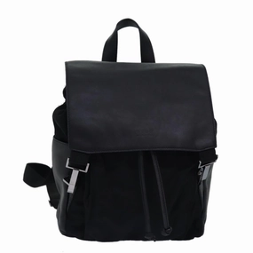 GUCCI Backpack Nylon Leather Black 003 0233  74876