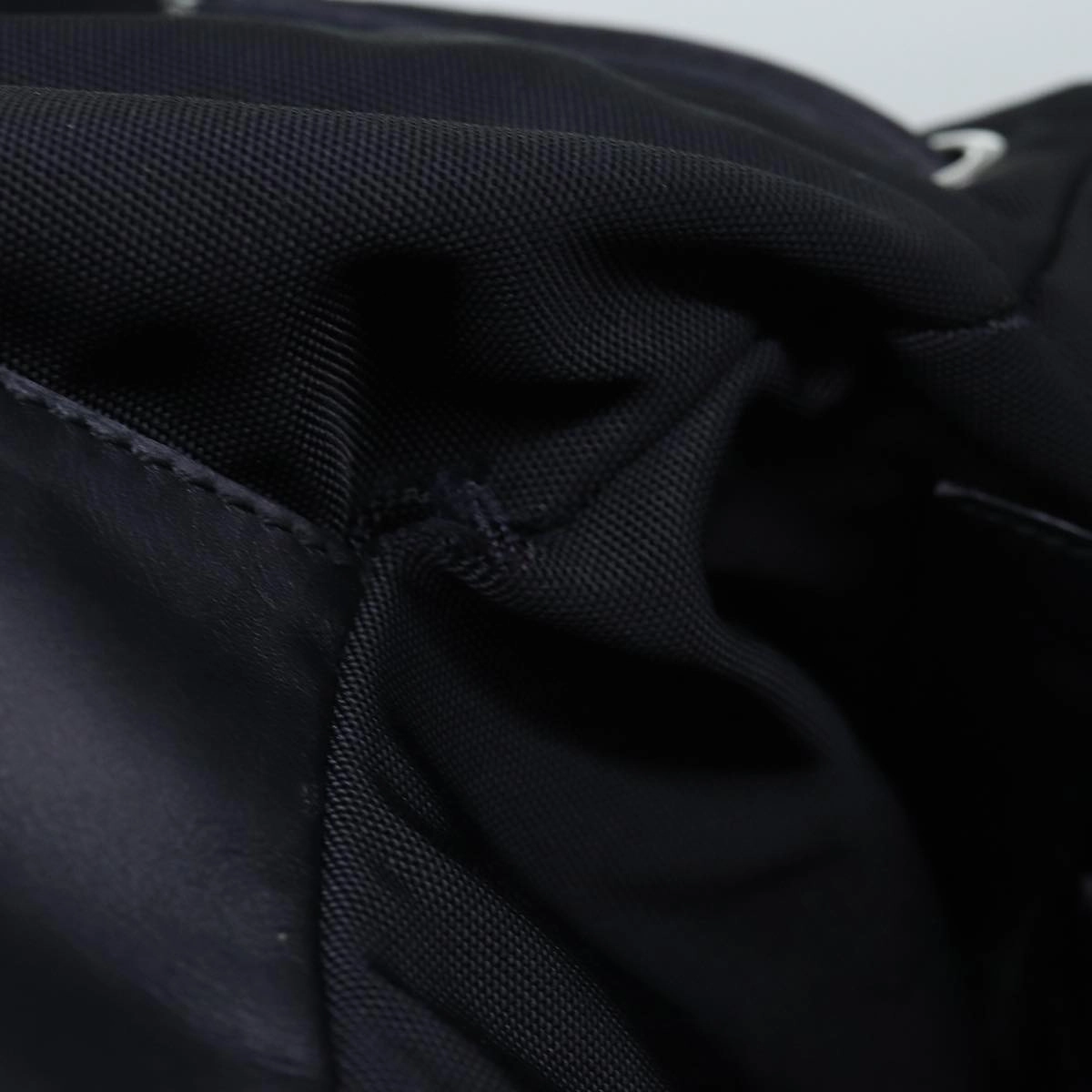 GUCCI Backpack Nylon Leather Black 003 0233  74876