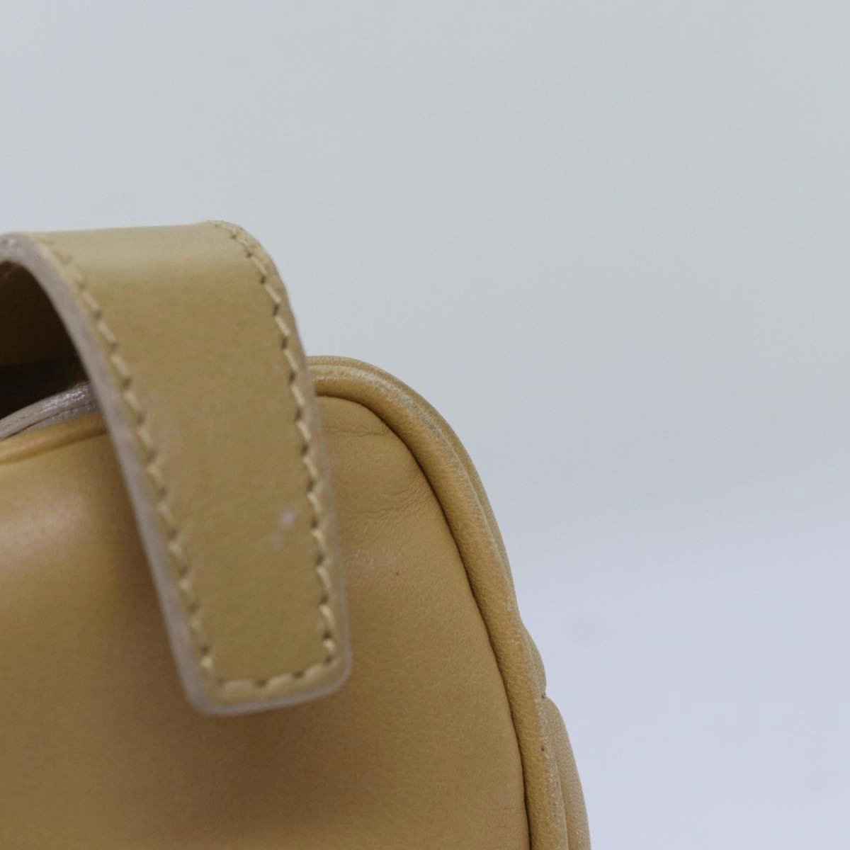GUCCI Bamboo Backpack Leather Beige 003 2058 0030  74427