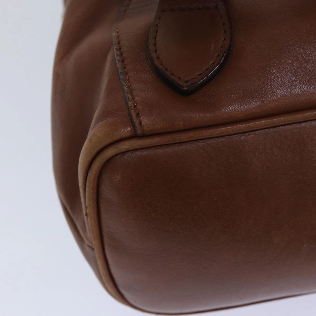 GUCCI Bamboo Backpack Leather Brown  ep5157
