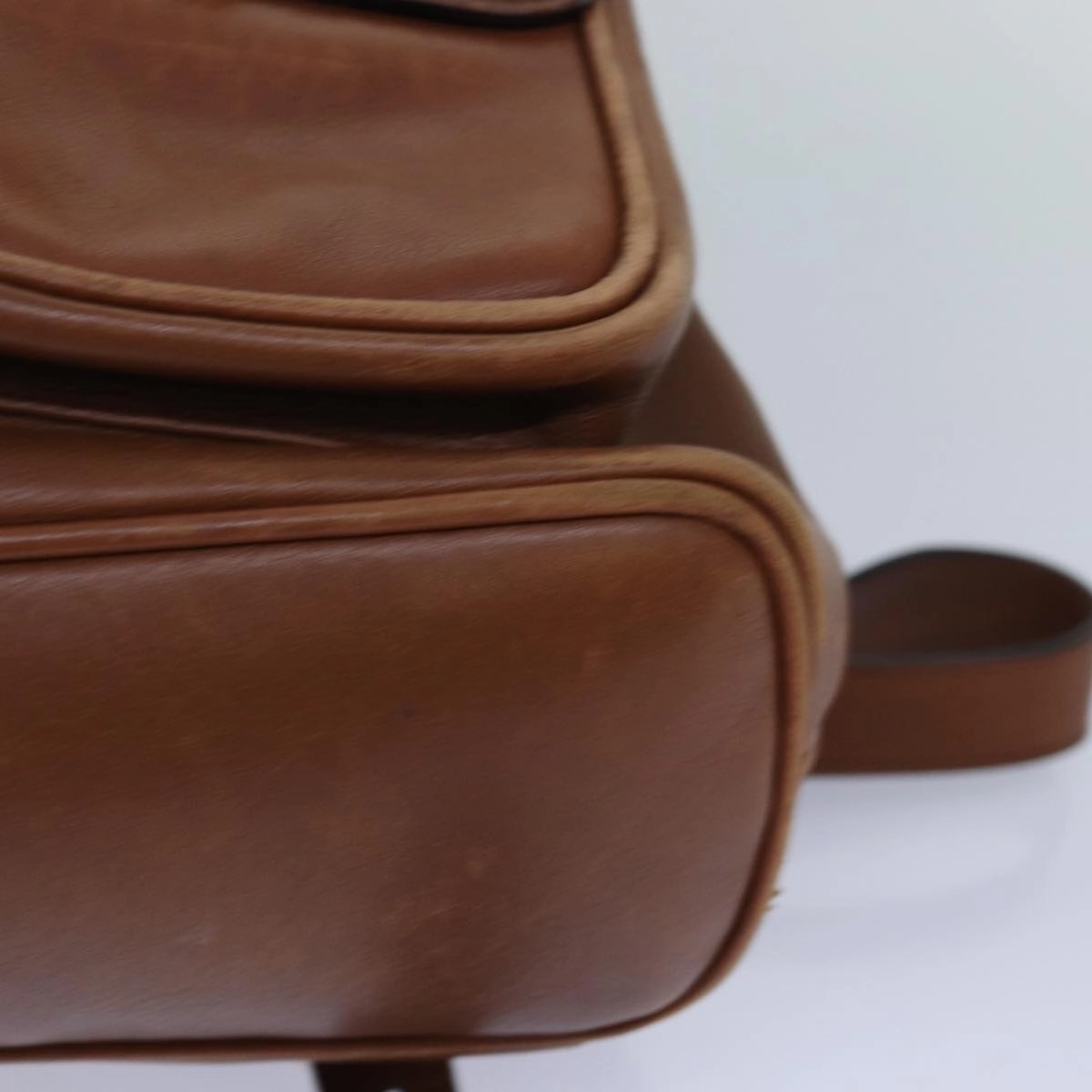 GUCCI Bamboo Backpack Leather Brown  ep5157