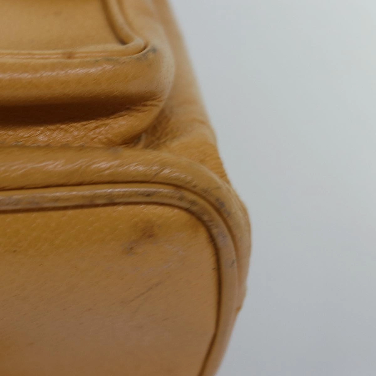 GUCCI Bamboo Backpack Leather Yellow 003 2058 0016  th5025