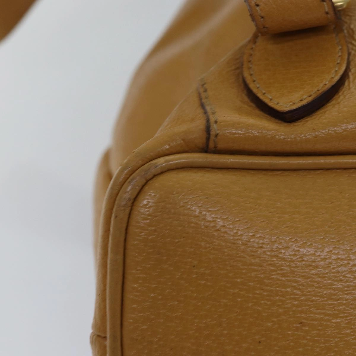 GUCCI Bamboo Backpack Leather Yellow 003 2058 0016  th5025