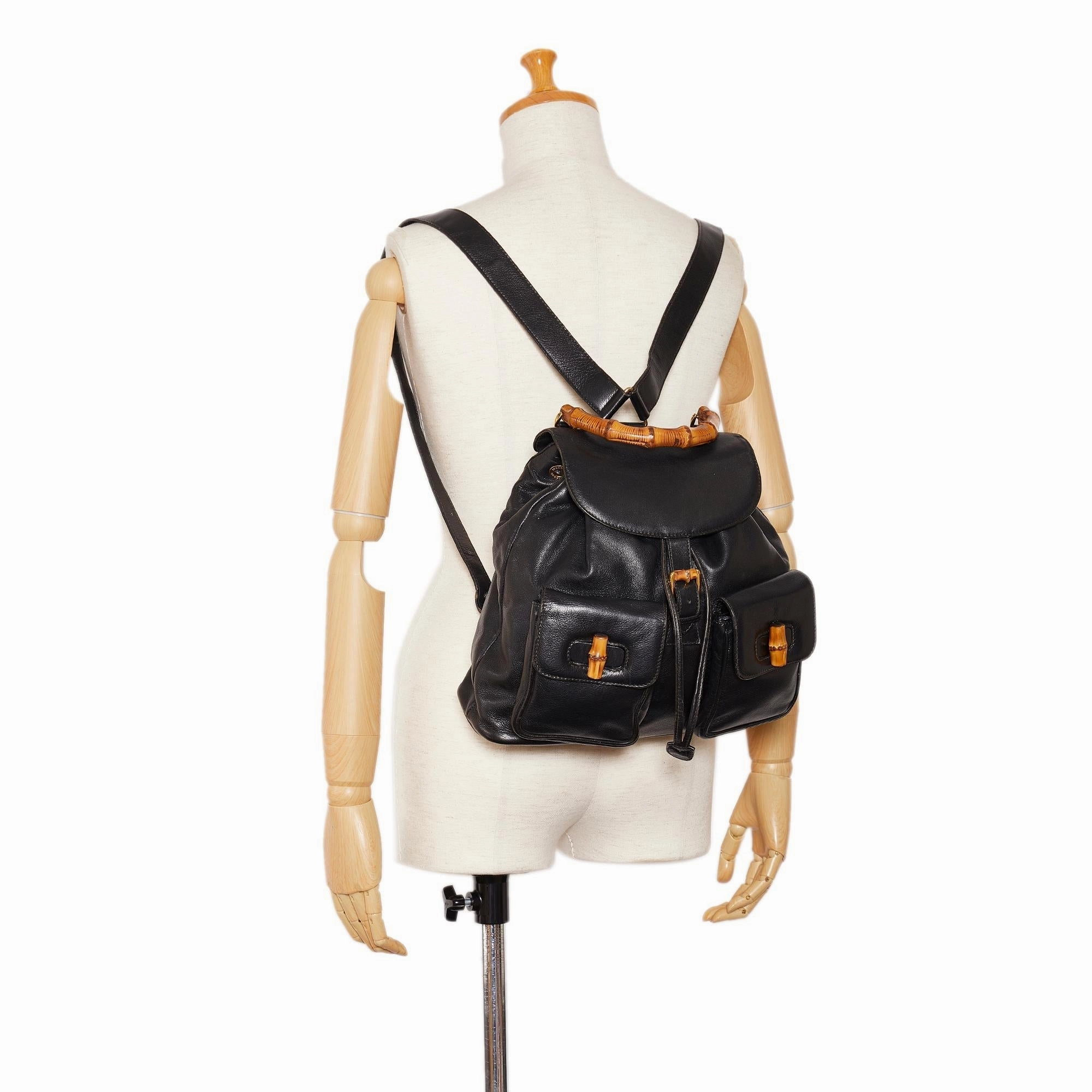 Gucci Bamboo Backpack (SHG-5DTmxc)