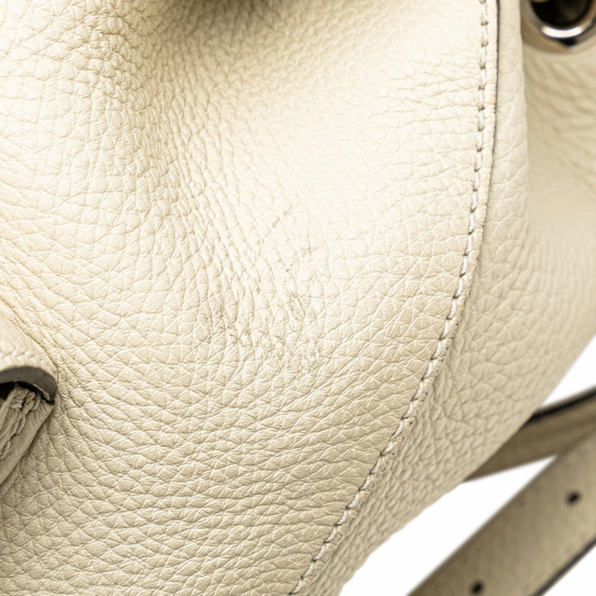 Gucci Bamboo  Leather Backpack (Pre-Owned)