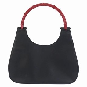 Gucci Bamboo Leather Shoulder Bag