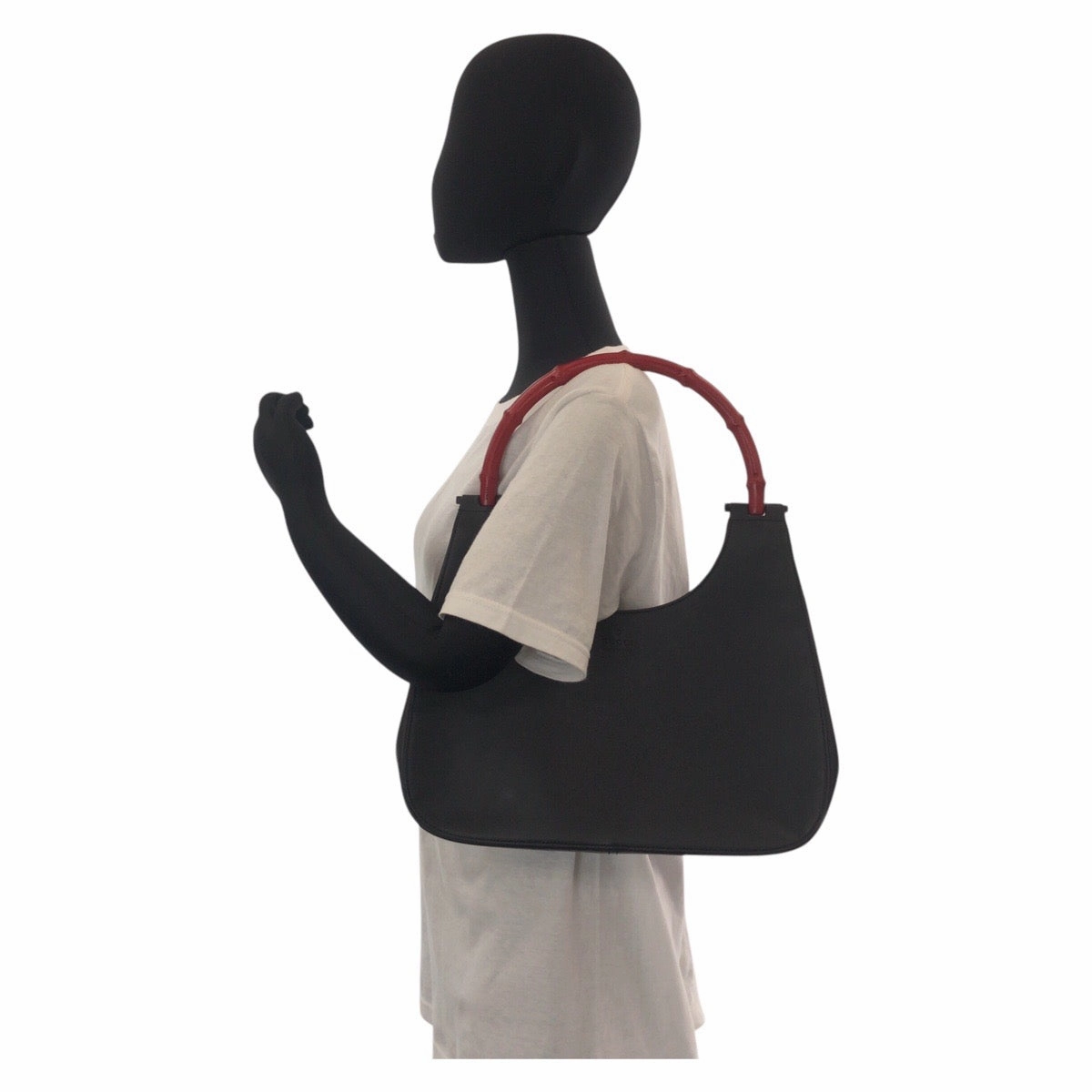 Gucci Bamboo Leather Shoulder Bag