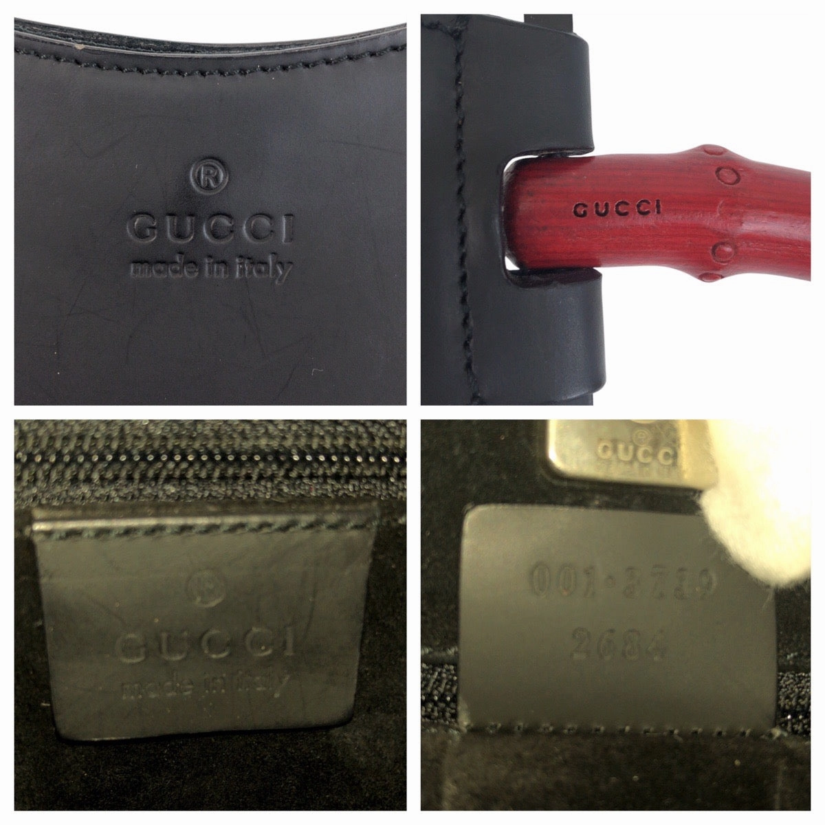 Gucci Bamboo Leather Shoulder Bag