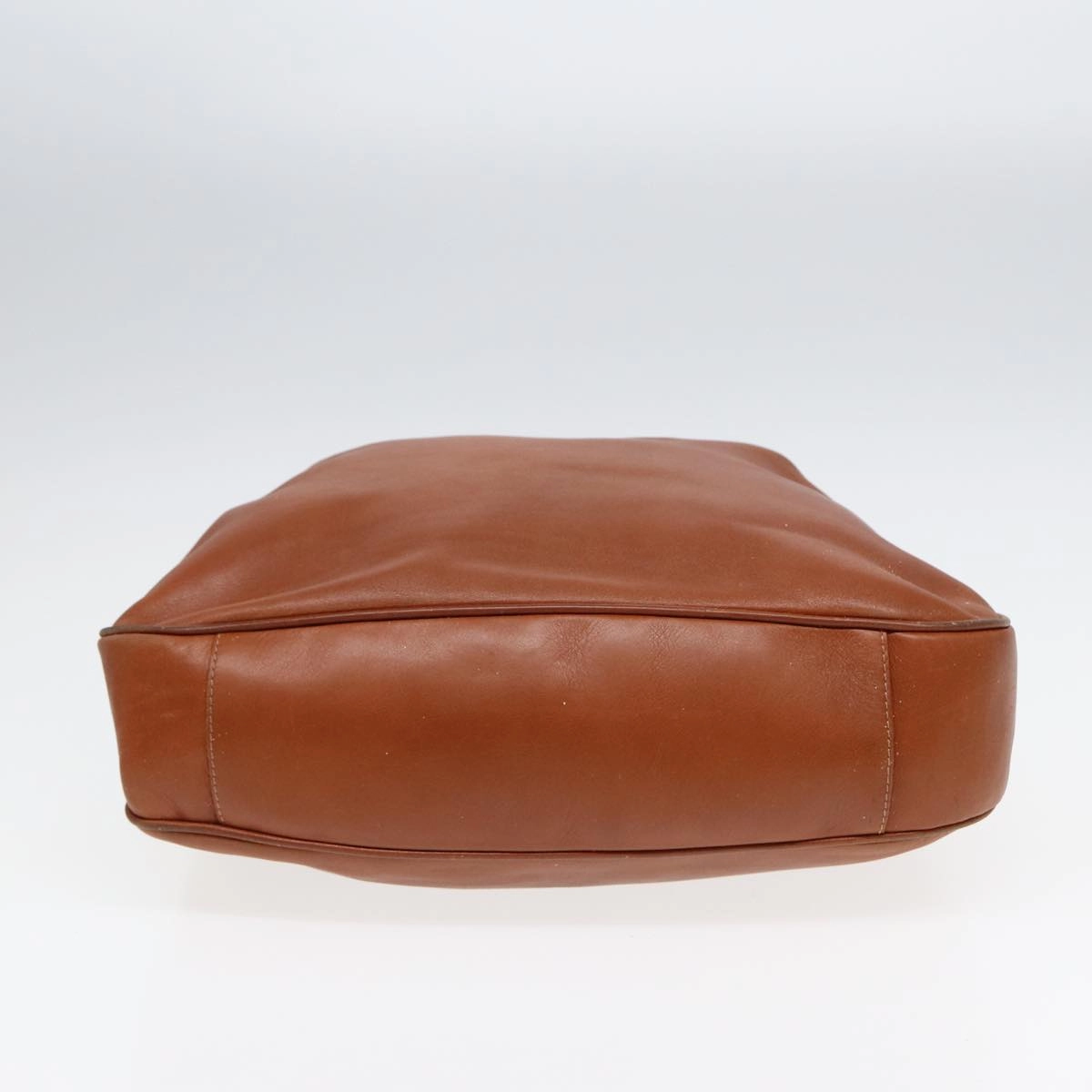 GUCCI Bamboo Shoulder Bag Leather 2way Brown 001 14 1577  84763