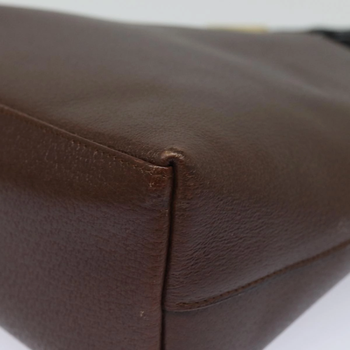 GUCCI Bamboo Shoulder Bag Leather Brown 001 1880 2123  ep4810
