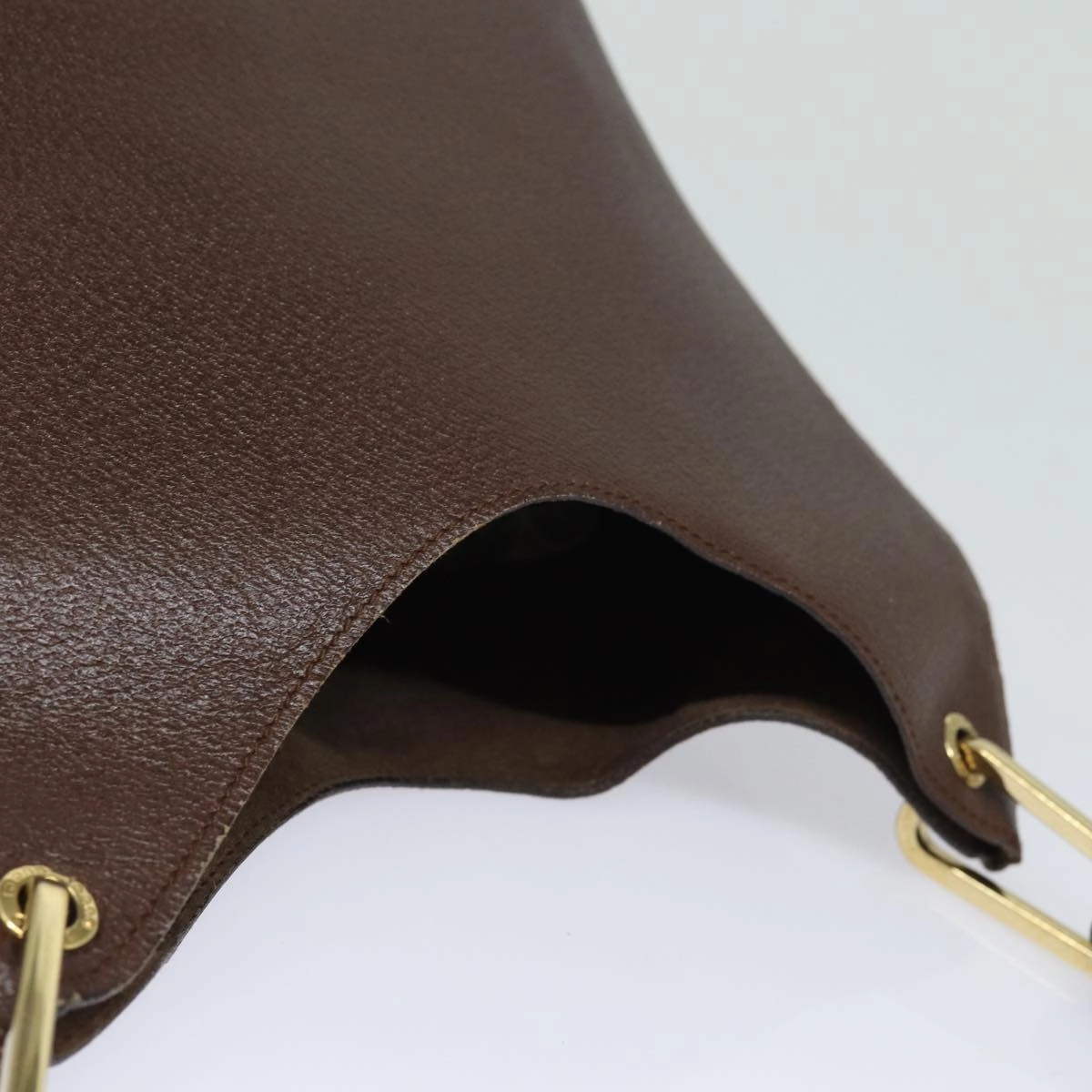 GUCCI Bamboo Shoulder Bag Leather Brown 001 1880 2123  ep4810