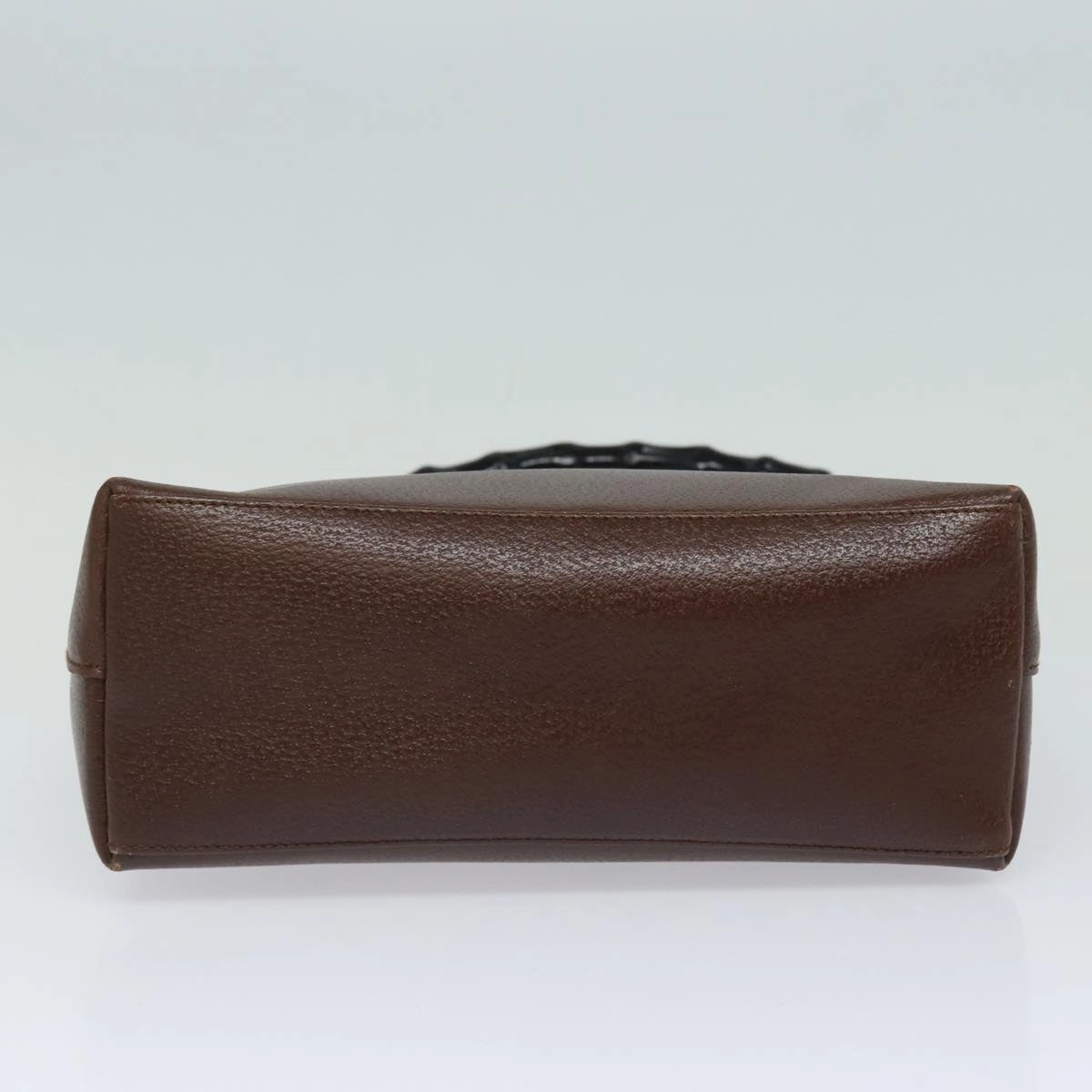 GUCCI Bamboo Shoulder Bag Leather Brown 001 1880 2123  ep4810