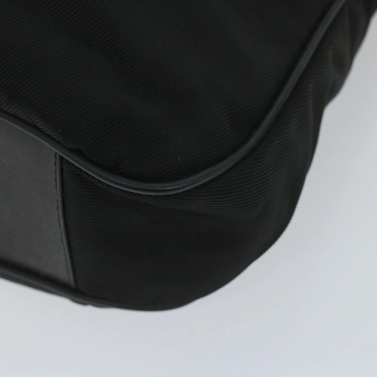 GUCCI Bamboo Shoulder Bag Nylon 2way Black  bs9242