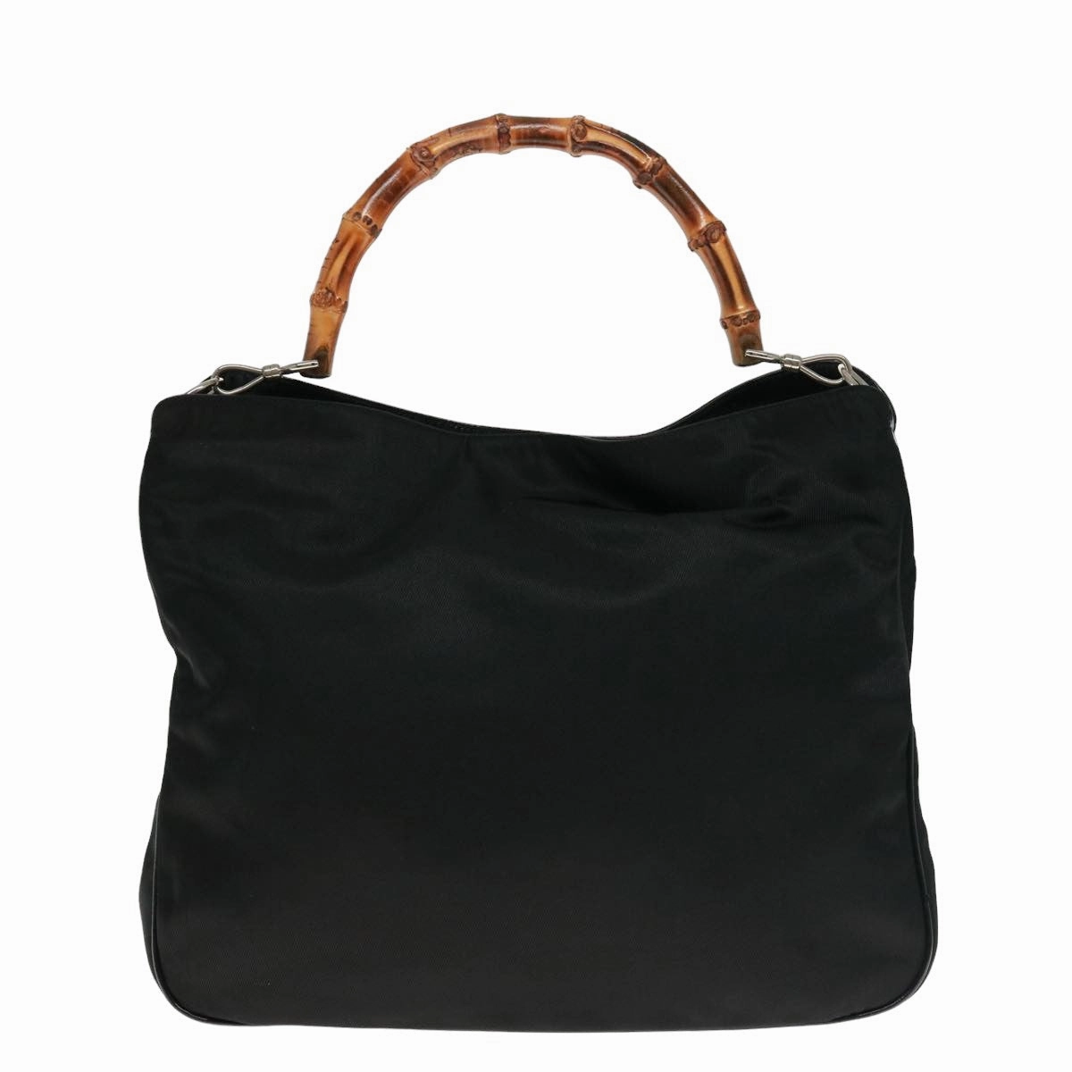 GUCCI Bamboo Shoulder Bag Nylon Black 001 1781 1577 5  ep4616