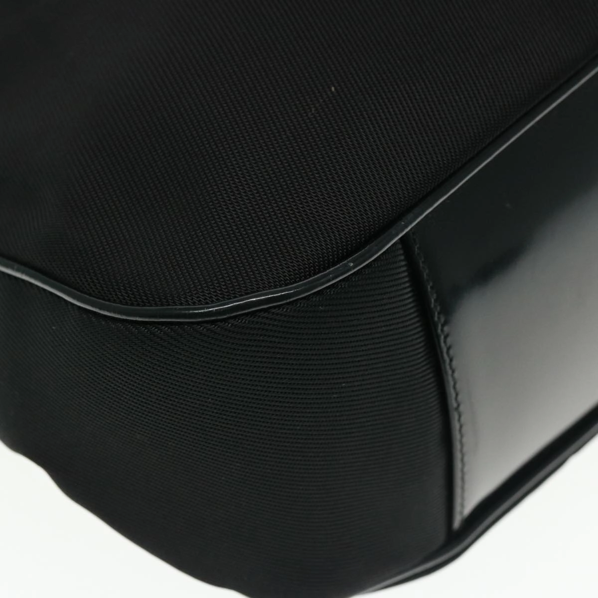 GUCCI Bamboo Shoulder Bag Nylon Black 001 1781 1577 5  ep4616