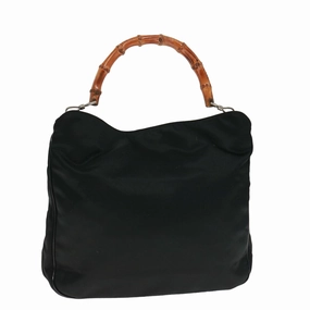 GUCCI Bamboo Shoulder Bag Nylon Black 001 1781 1577 5  ep4616