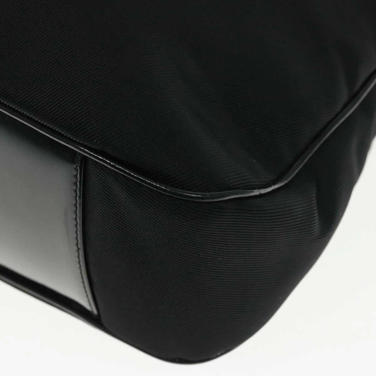 GUCCI Bamboo Shoulder Bag Nylon Black 001 1781 1577 5  ep4616