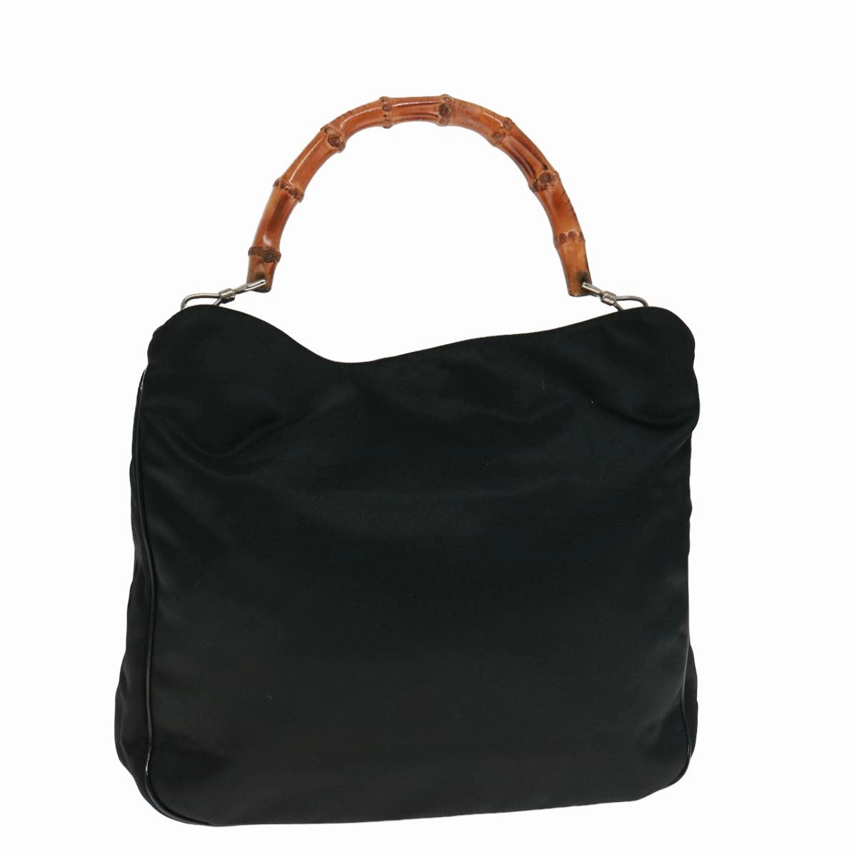 GUCCI Bamboo Shoulder Bag Nylon Black 001 1781 1577 5  ep4616