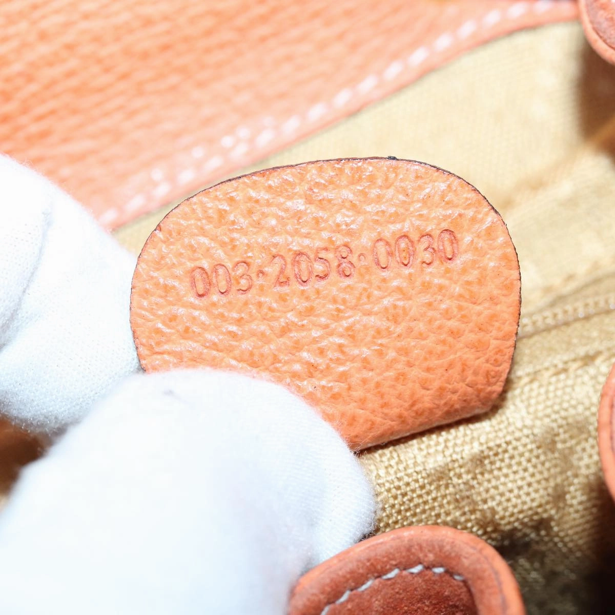 Gucci Bamboo  Suede Backpack Bag