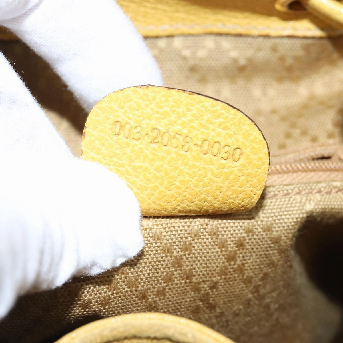 Gucci Bamboo  Suede Backpack Bag