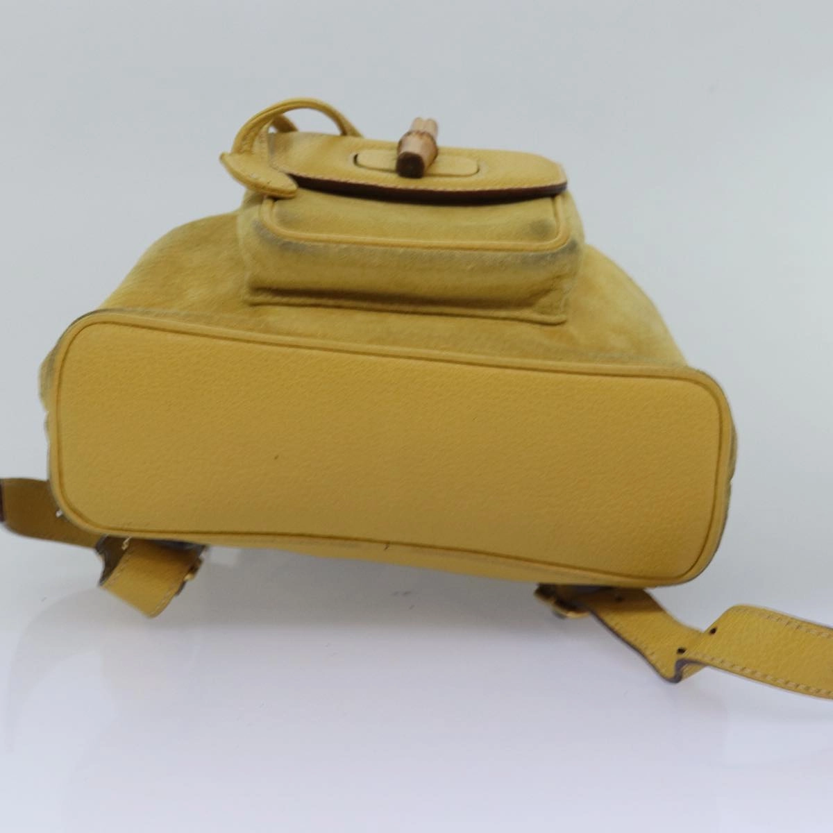 Gucci Bamboo  Suede Backpack Bag