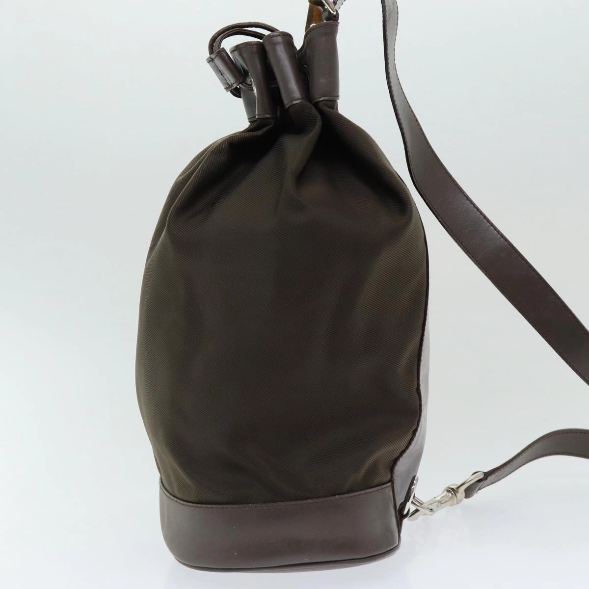 Gucci Bamboo  Synthetic Backpack Bag