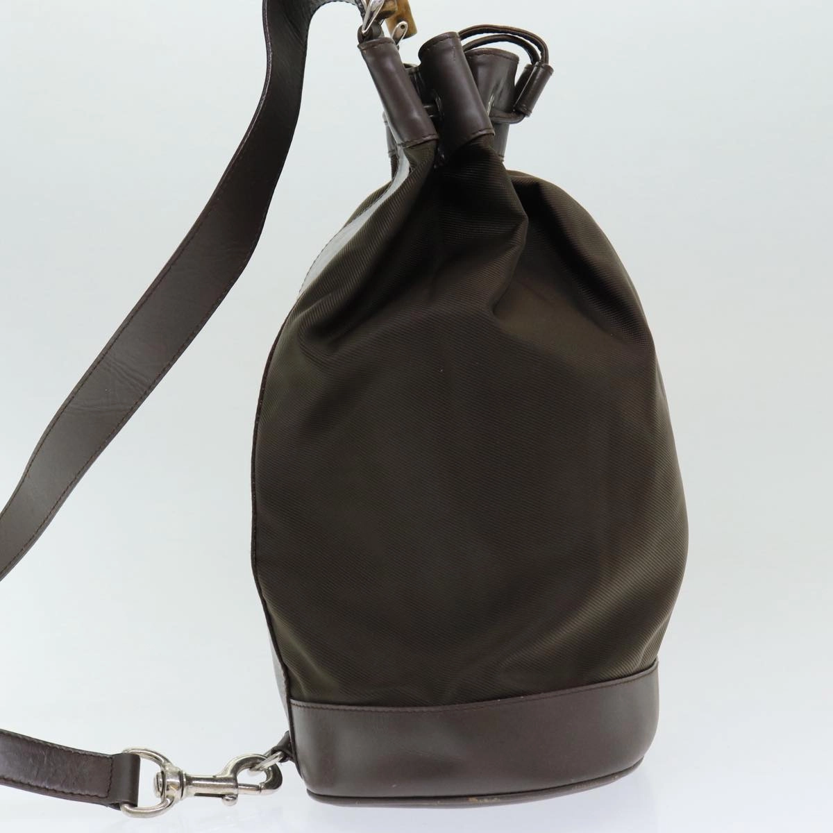 Gucci Bamboo  Synthetic Backpack Bag