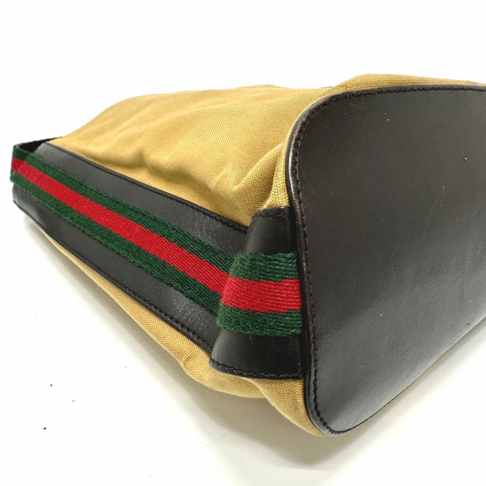 Gucci Beige Leather Shoulder Bag ()