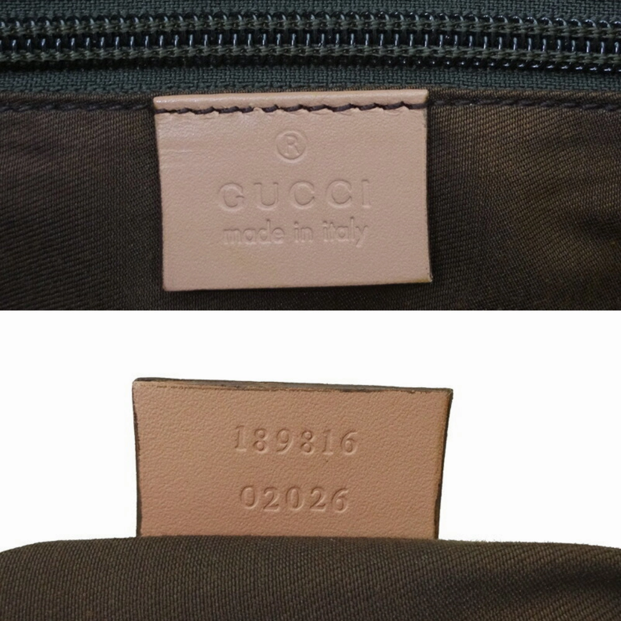 Gucci Beige Pink Gg Supreme Leather Messenger Bag Shoulder Bag ()