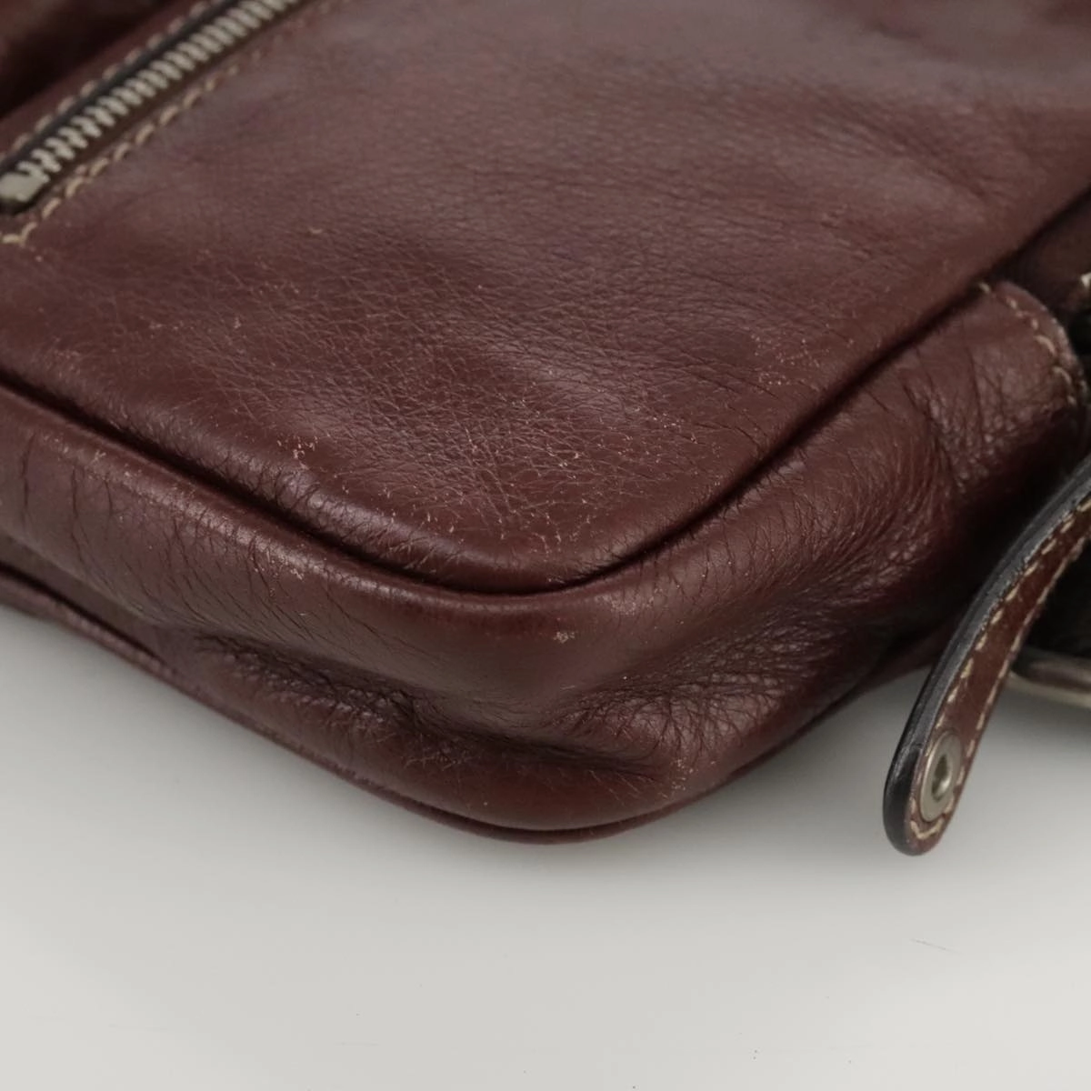 Gucci Belt Bag Brown Leather Shoulder Bag ()