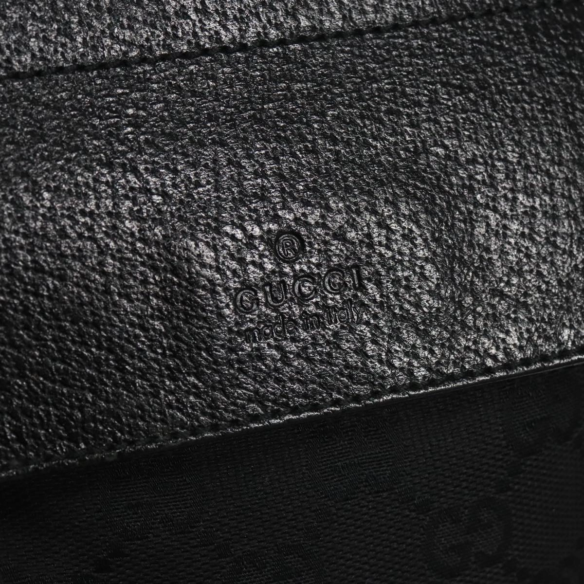 Gucci Black Canvas Shoulder Bag ()