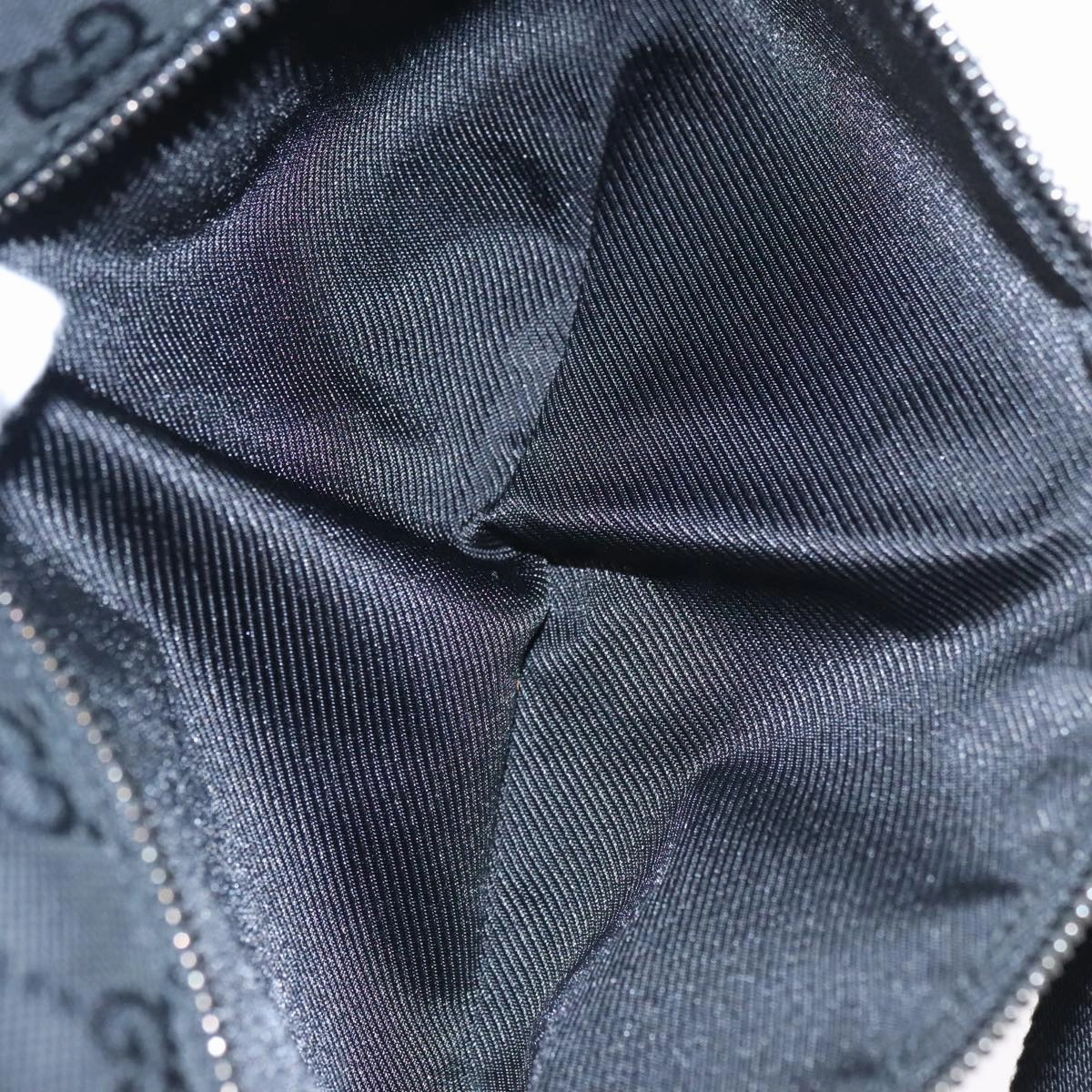 Gucci Black Canvas Shoulder Bag ()