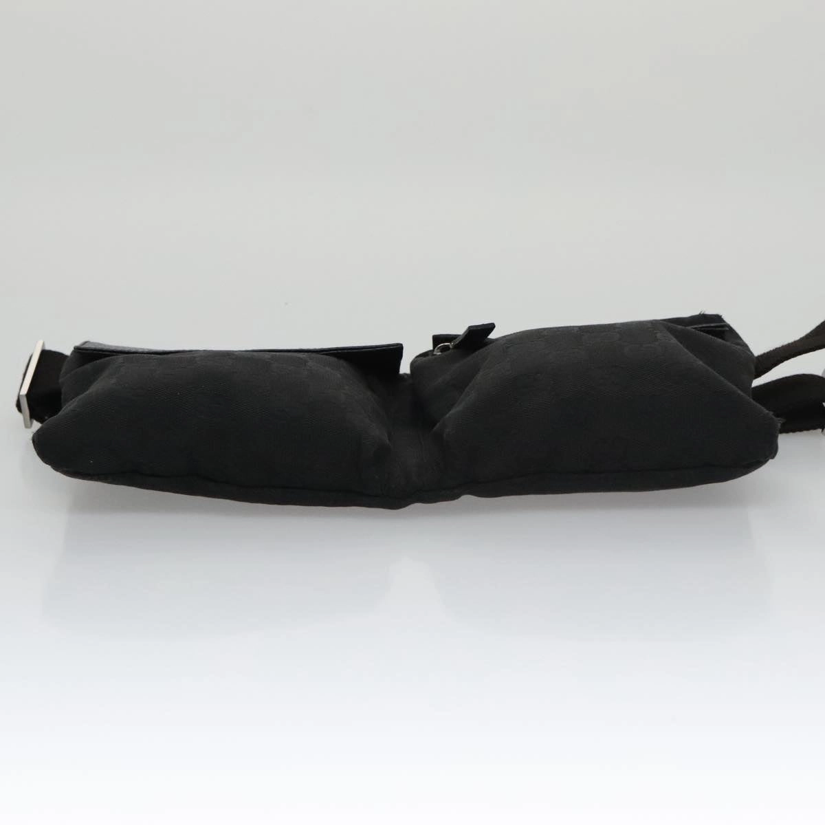 Gucci Black Canvas Shoulder Bag ()